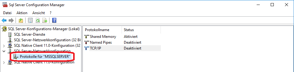 Sql Server Configuration Manager